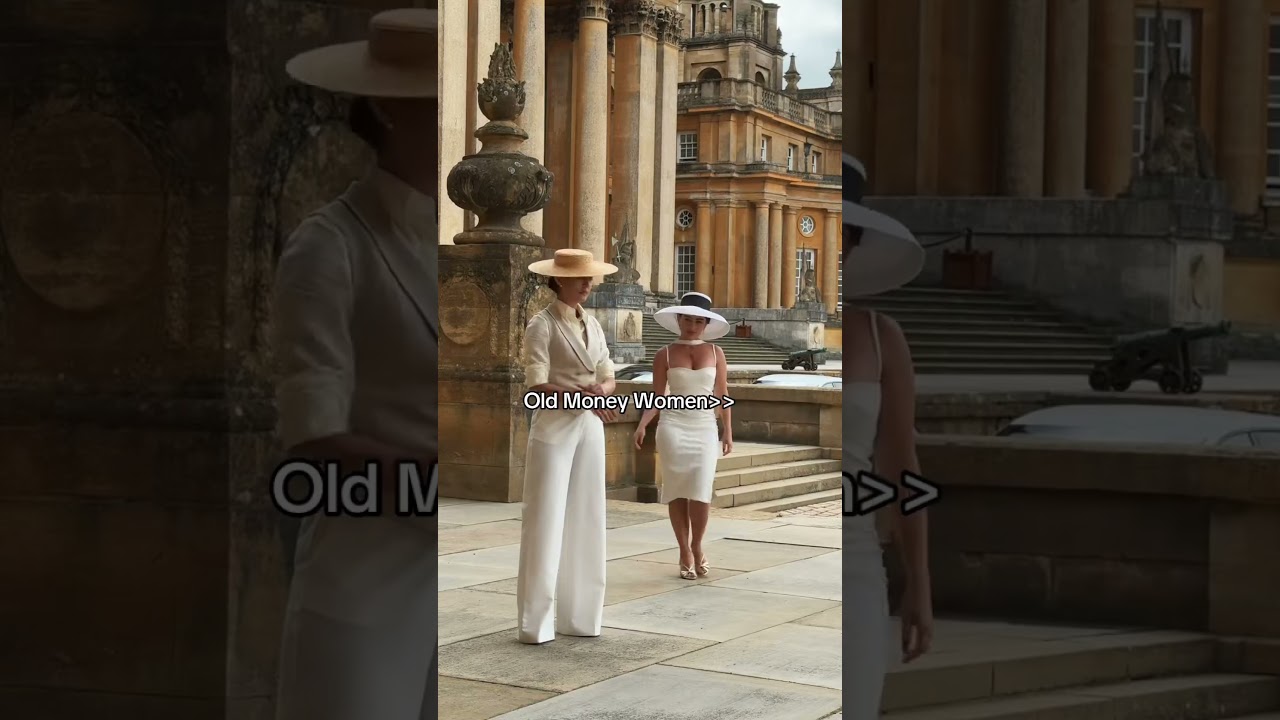 When she has the Old Money style! #oldmoneyaesthetic #ootdguide #fashion #oldmoneyoutfits