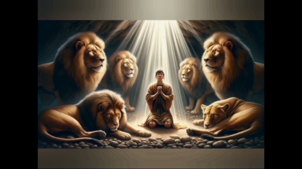 قصة دانيال فى جب الأسود 🦁🦁 وازاى نتعلم منها+معلومة مفيدة