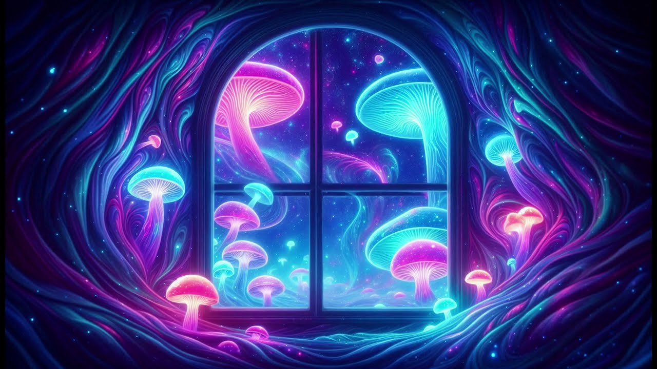 6 Glowing Mushroom Windows Wallpaper Slideshow