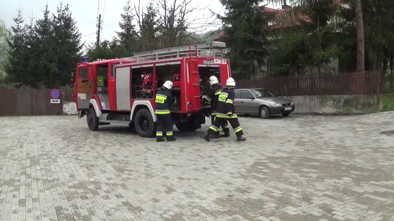 OSP Tarnawa Dolna ćwiczenia
