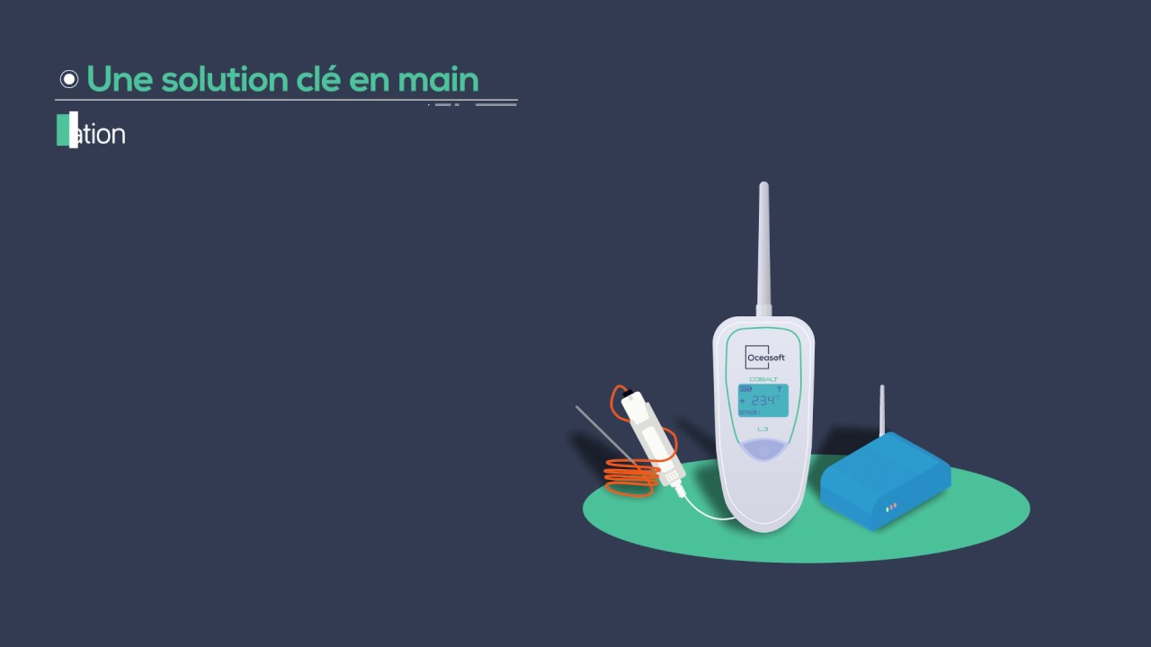 Cobalt L3 - Solution de surveillance de température et d'humidité longue portée