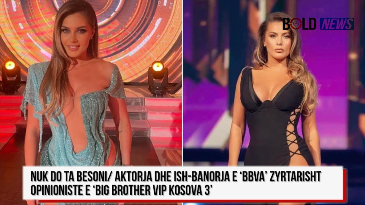 Aktorja dhe ish-banorja e &lsquo;BBVA&rsquo; zyrtarisht opinioniste e &lsquo;Big Brother Vip Kosova 3&rsquo;