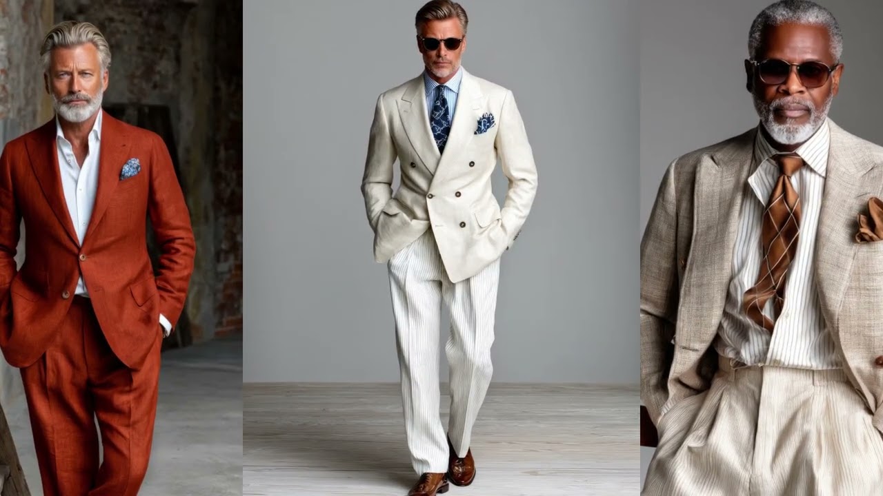 Tom Ford SS 2026 Menswear Rules | How Men Over 50 Command Presence in Linen & Light Shades