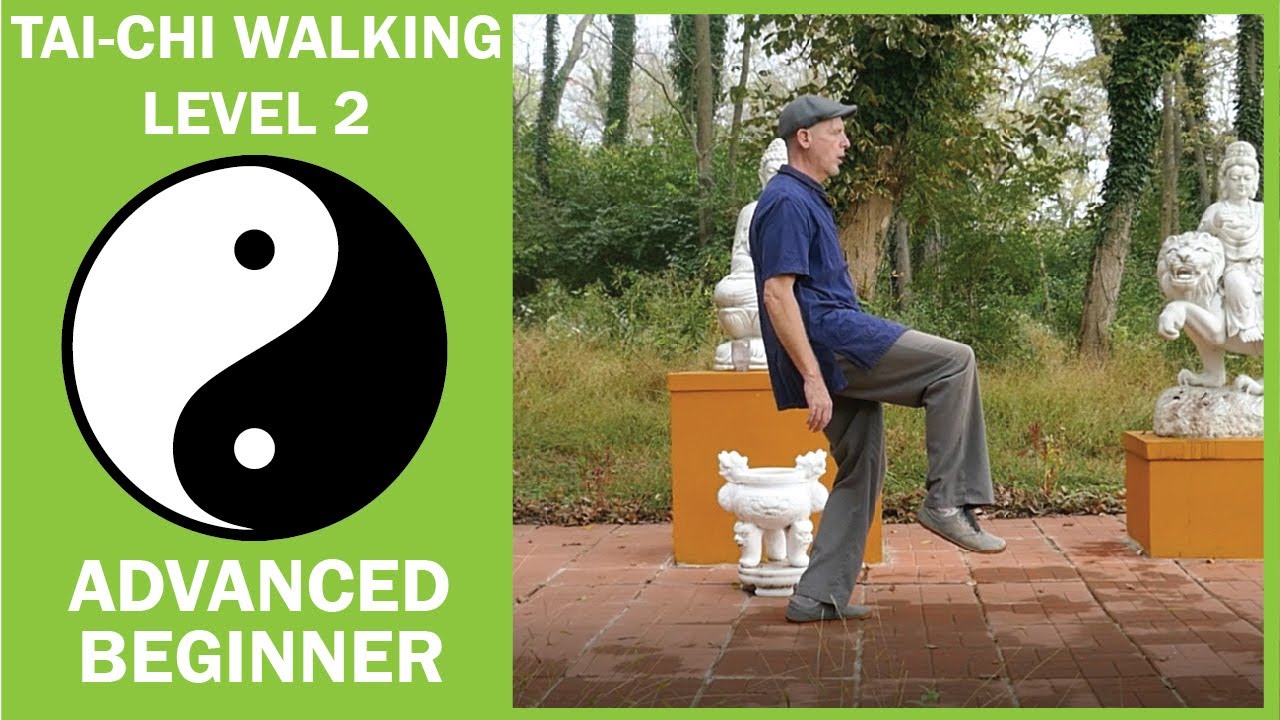Tai-Chi Walking Series for Beginners through Advanced. Video 2 of 4 ~ Advanced Beginner