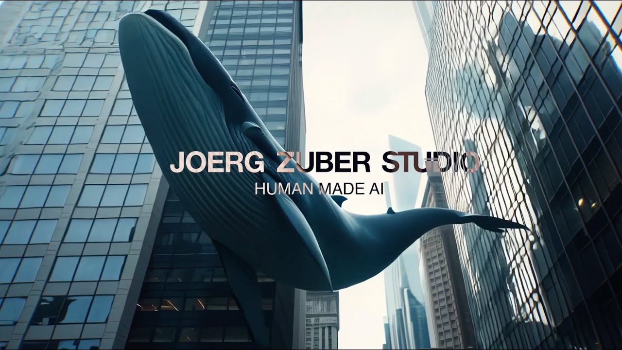 HUMAN MADE AI by JOERG ZUBER STUDIO #HumanDrivenAI #ArtByHumans #showreel
