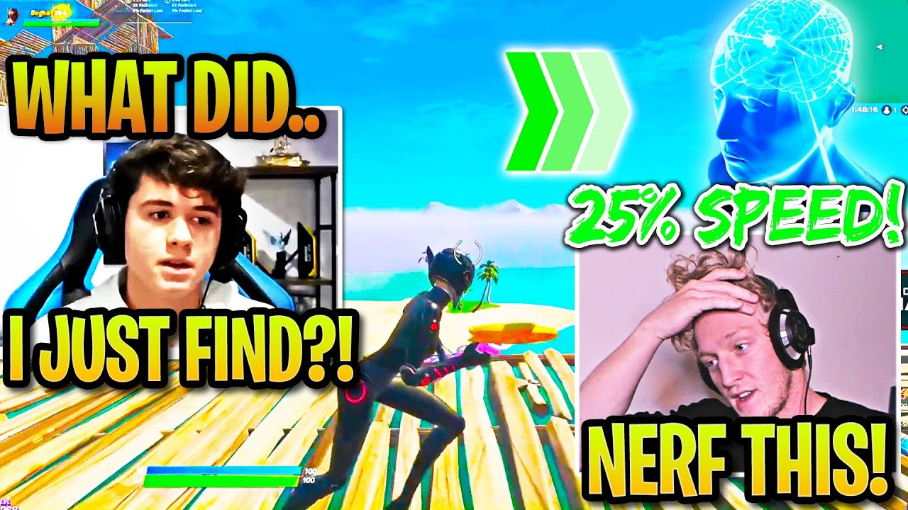 Bugha Randomly Discovers Most BROKEN Movement Exploit in Fortnite! (MUST NERF)