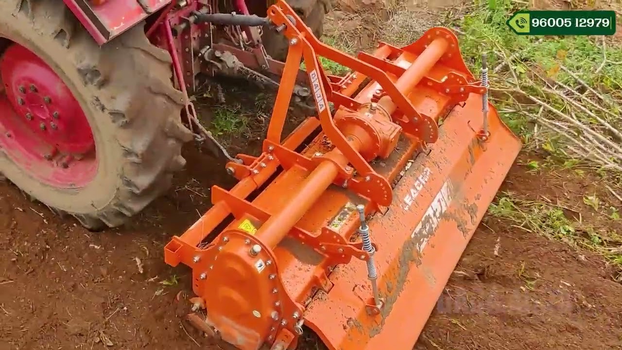 Gaja Rotavator Demo | Key Benefits for every farmer தமிழில் #gajarotavator #rotavator