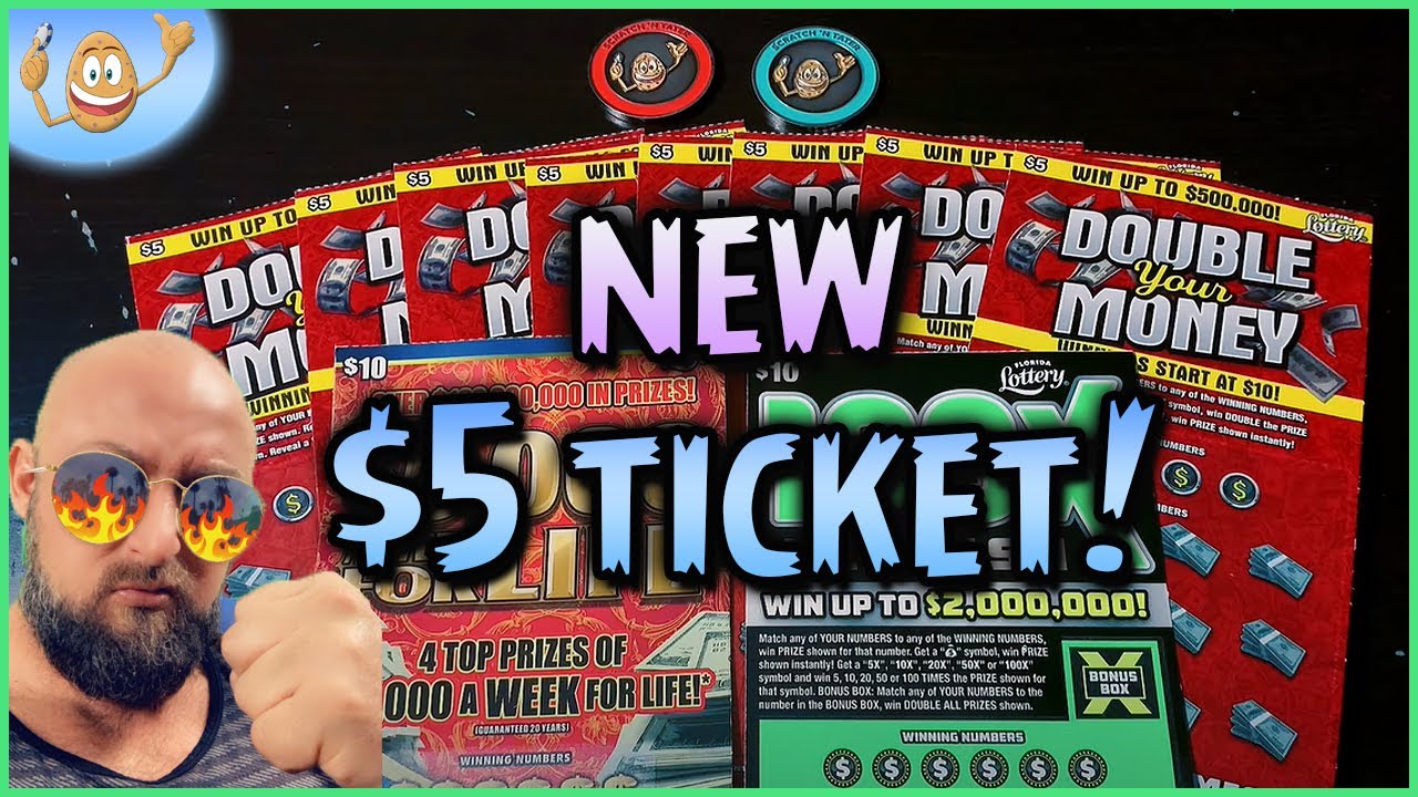 PLAYING THE BRAND NEW $5 DOUBLE YOUR MONEY TICKET!!