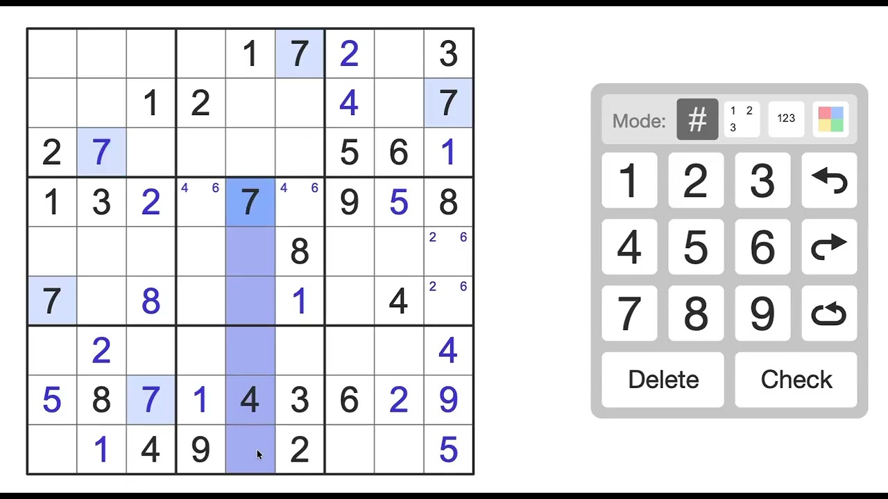 New York Times Sudoku Hard Solution for February 16, 2026: Walkthrough