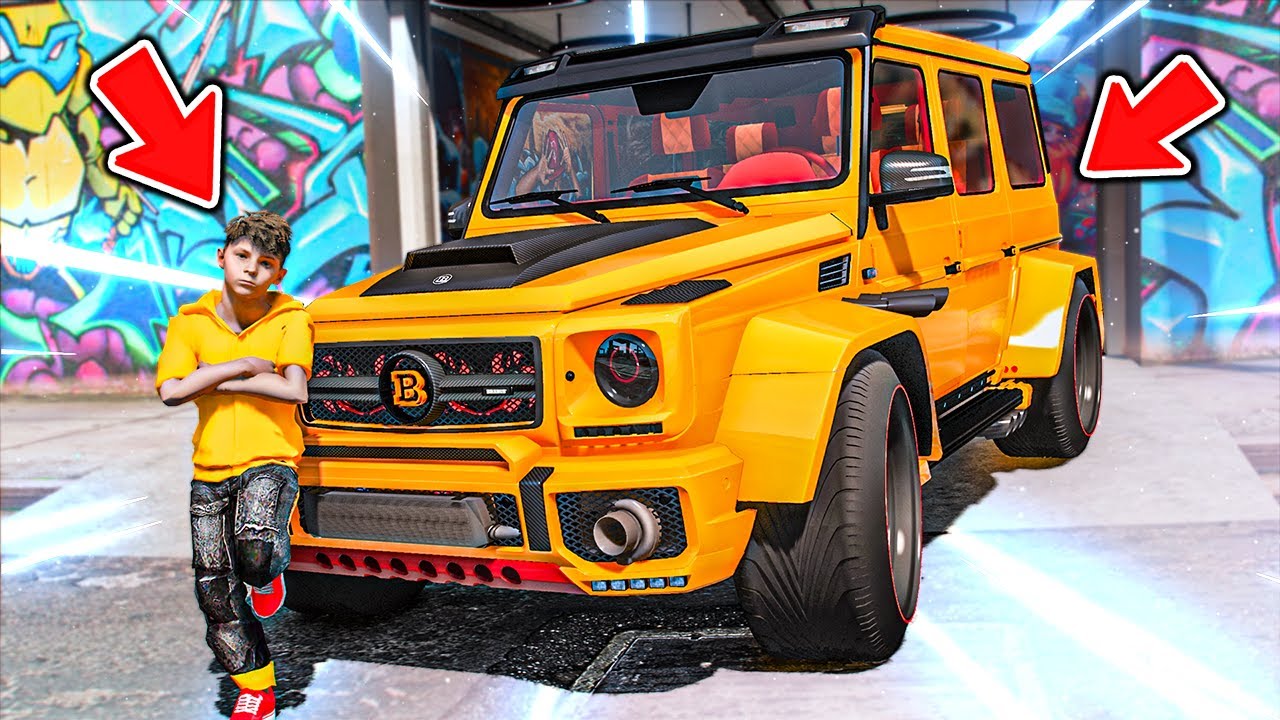 GTA V #88 ( الولد المشاغب ) اقوى هدية نجاح مسروقه