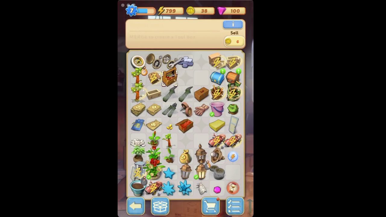 Merge Mansion - Part 6 - Level 7-8 - Walkthrough - FULL STORY - CaroGamesNL