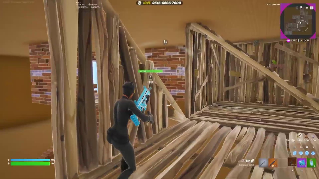 Playing Fortnite with subs