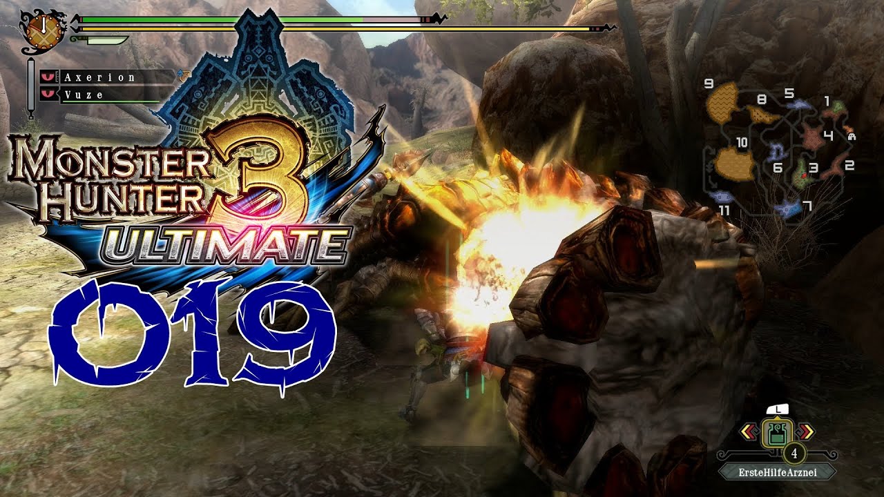 Let's Play Monster Hunter 3 Ultimate #019 [Wii U-HD] [Online] - Ewig knuspriger Barroth