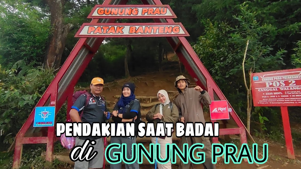 PERTAMA KALI KE GUNUNG PRAU DI HANTAM BADAI | JALUR BARU GUNUNG PRAU VIA PATAK BANTENG | GUNUNG PRAU