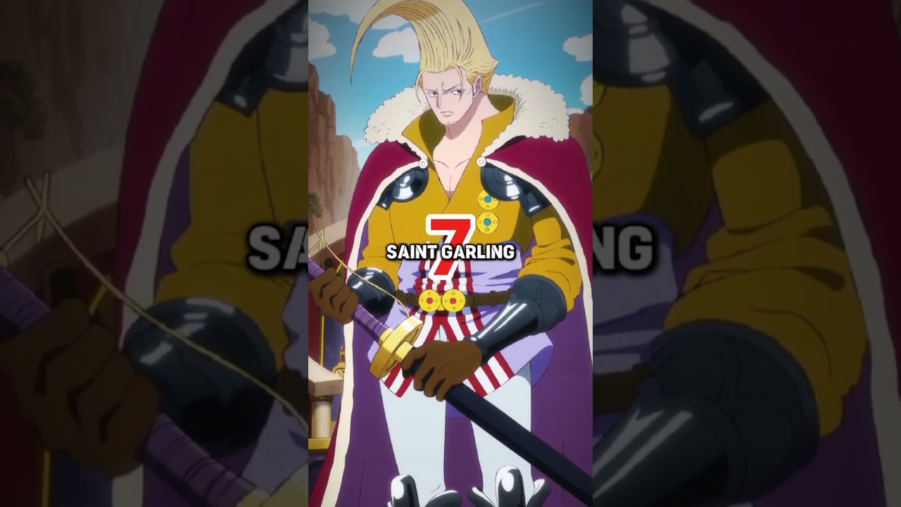 10 Most Powerful Celestial Dragons in One Piece 🔥 #onepiece #anime