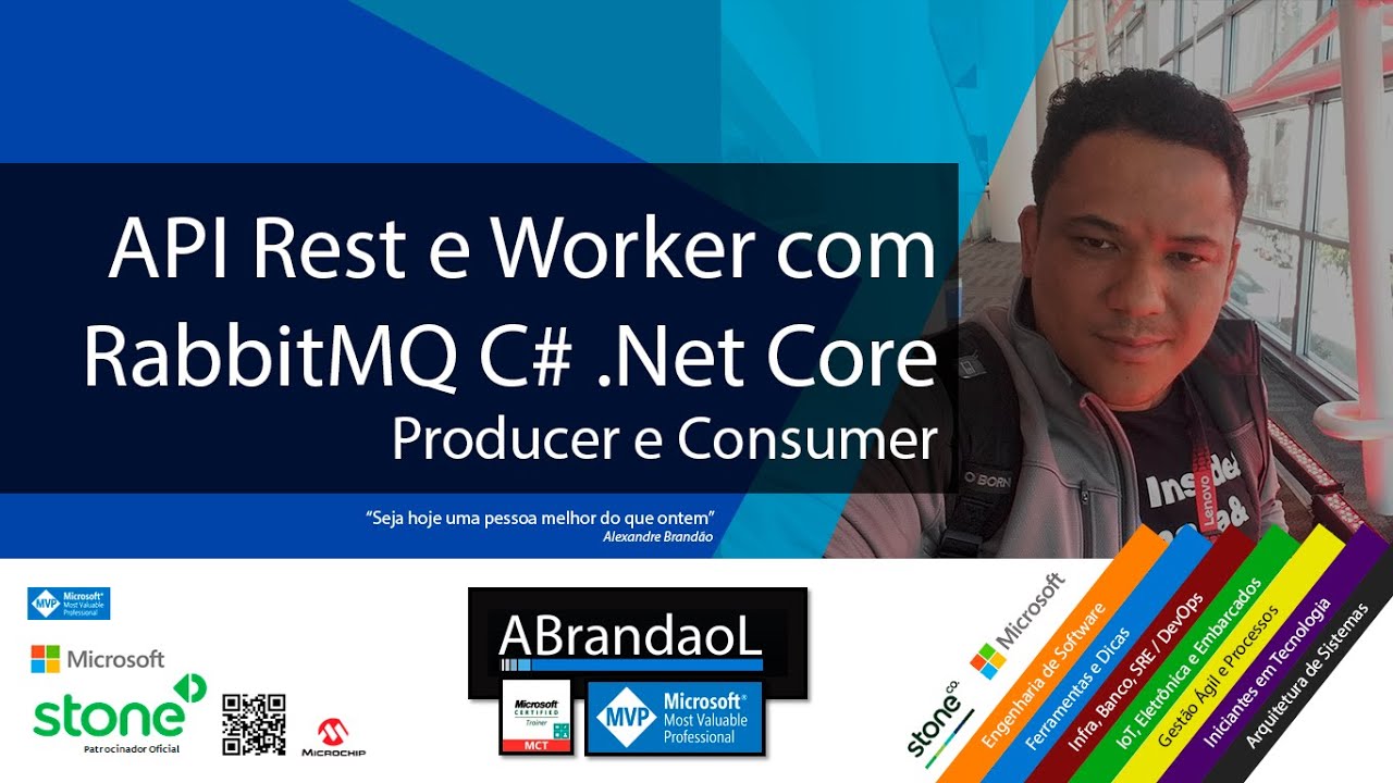 API Rest e Worker com RabbitMQ C# .Net Core