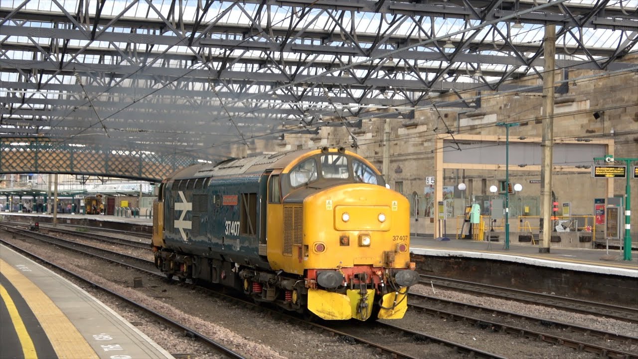 Fantastic Variety of Trains at Colourful Carlisle. Locos in numerous liveries 07 September 22