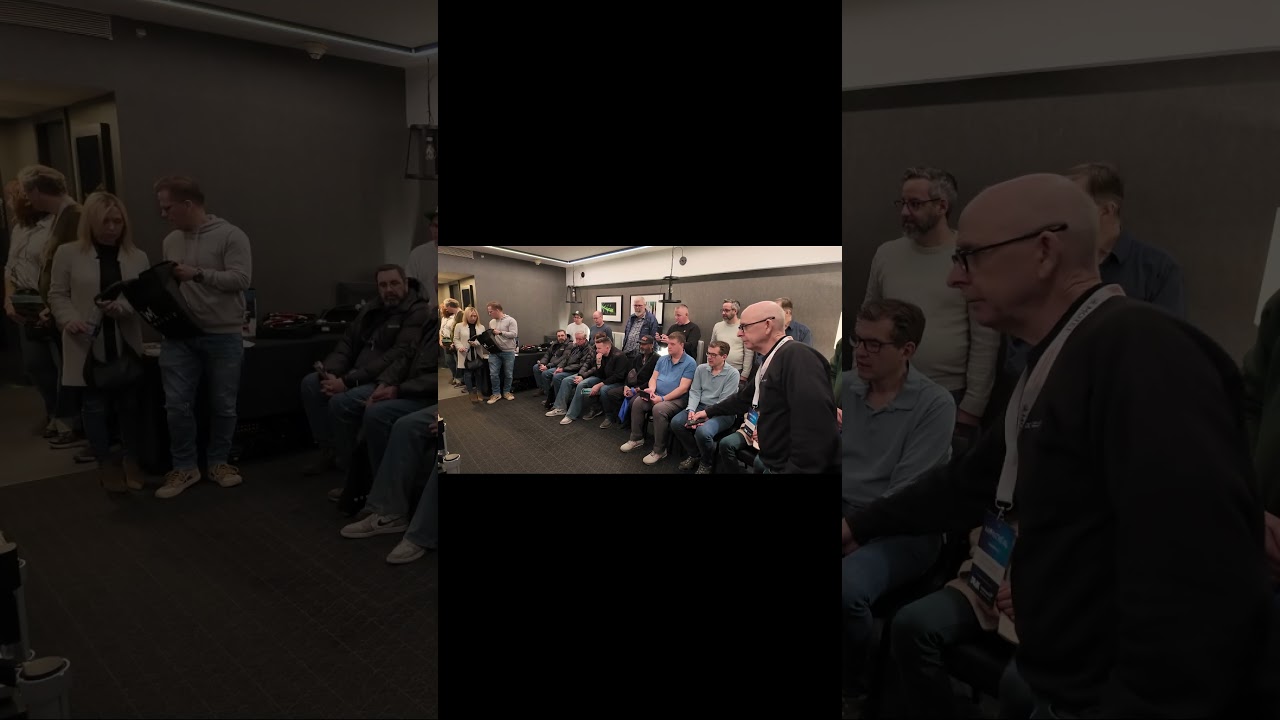Montreal Audio Show 2025. Drums Demo with Galion A20 amplifier with Pearl Acoustic Sibelius Speakers