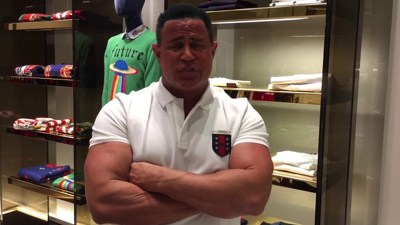 Super Icon Entrepreneur, the Real Iron Man Keith Middlebrook at Gucci in Las Vegas.