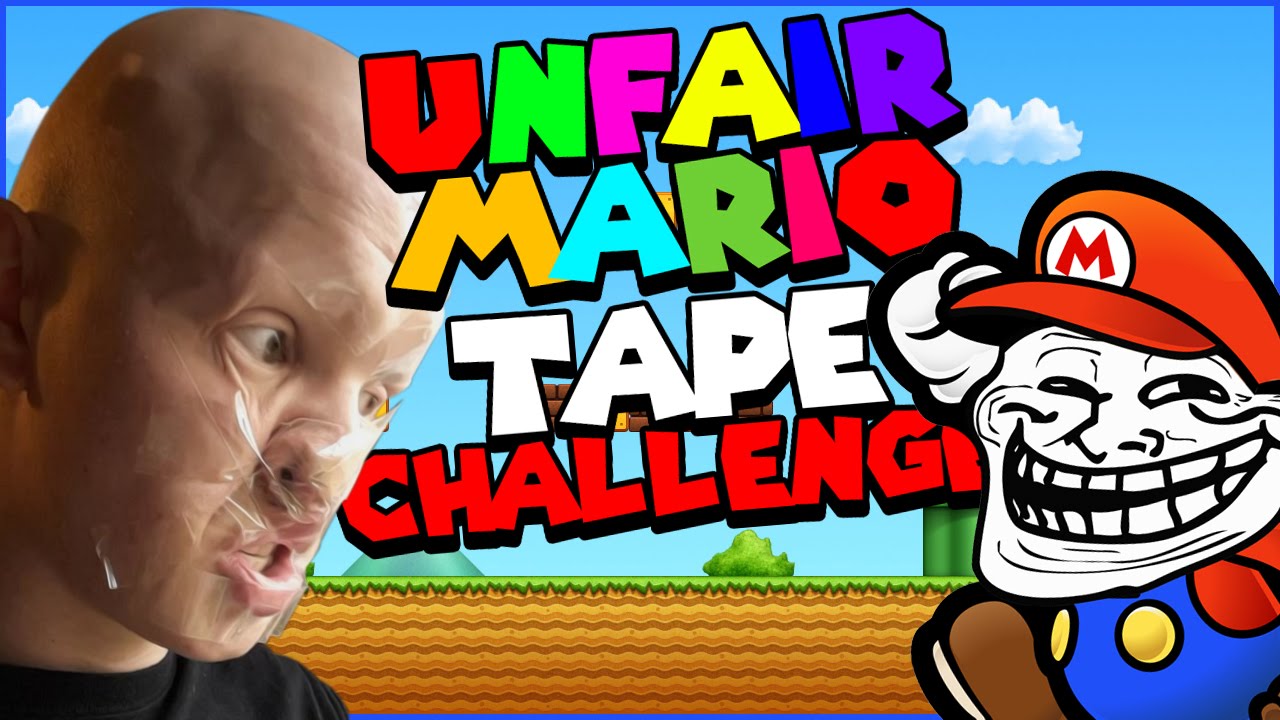 Unfair Mario Tape Challenge - I Feel Pretty