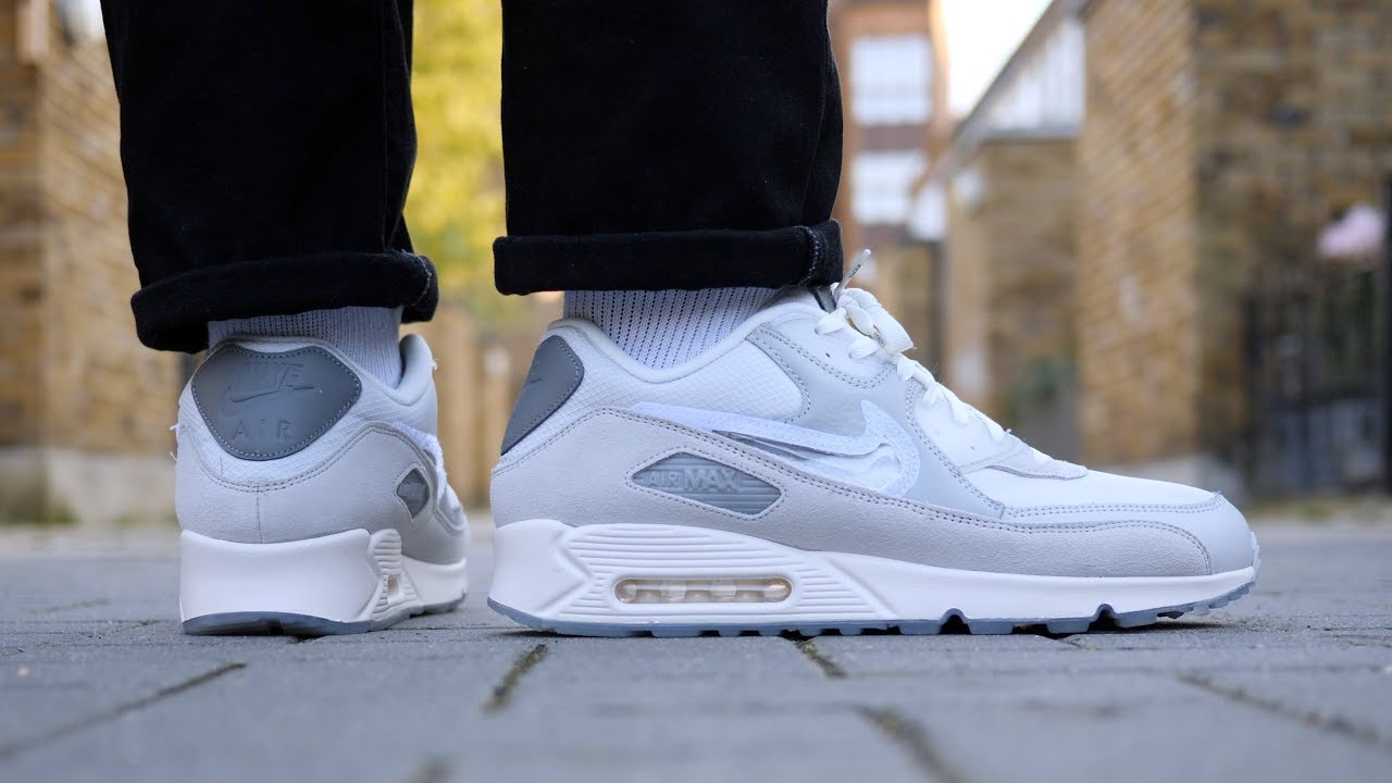 My Favourite? Nike x Basement Approved Air Max 90 'London' Review & On Feet (Grey & White)