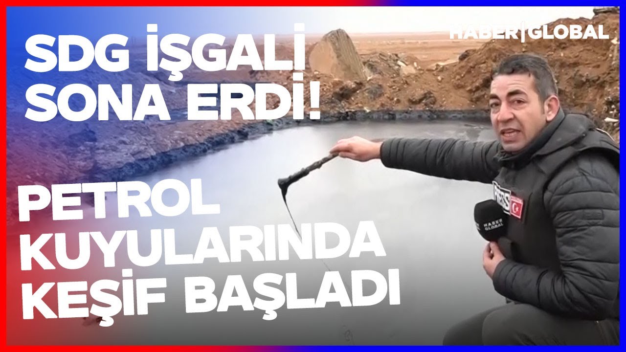 İşte SDG İşgalinden Kurtarılan Suriye Petrol Sahası! Günde 2 Bin 500 Varil Petrol Çıkarılacak