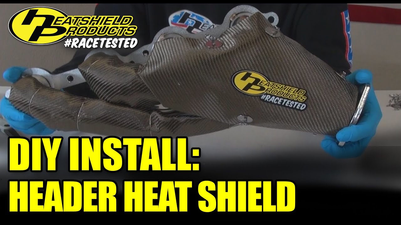 LS Header Heat Shield - Better Than Exhaust Wrap | Heatshield Products