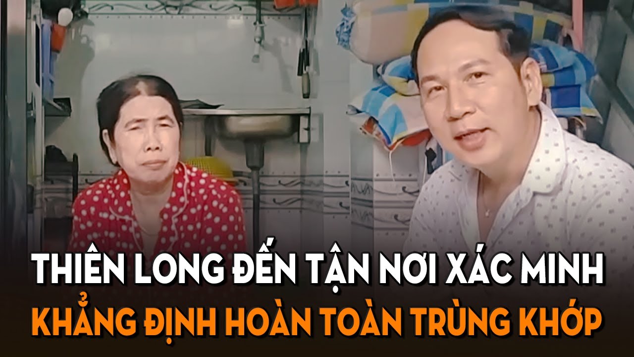 Ca sĩ Thiên Long khẳng định câu chuyện về mẹ Nga lần này hoàn toàn trùng khớp