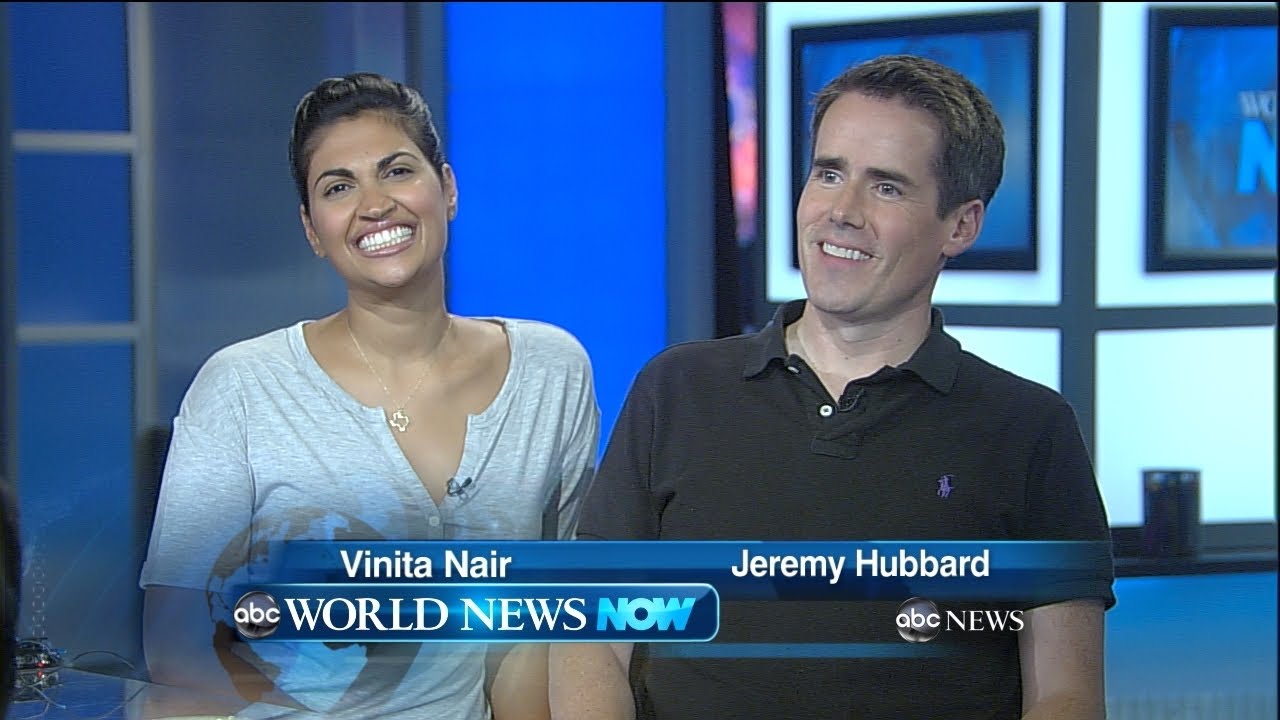 Jeremy Hubbard and Vinita Nair Visit ABC News