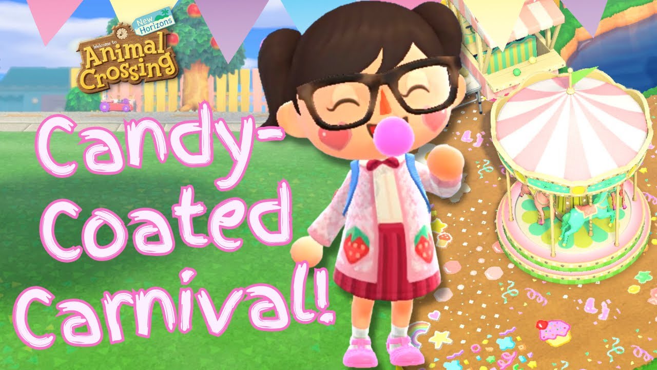 Pastel Kidcore Carnival Build! 🎠 | Animal Crossing New Horizons