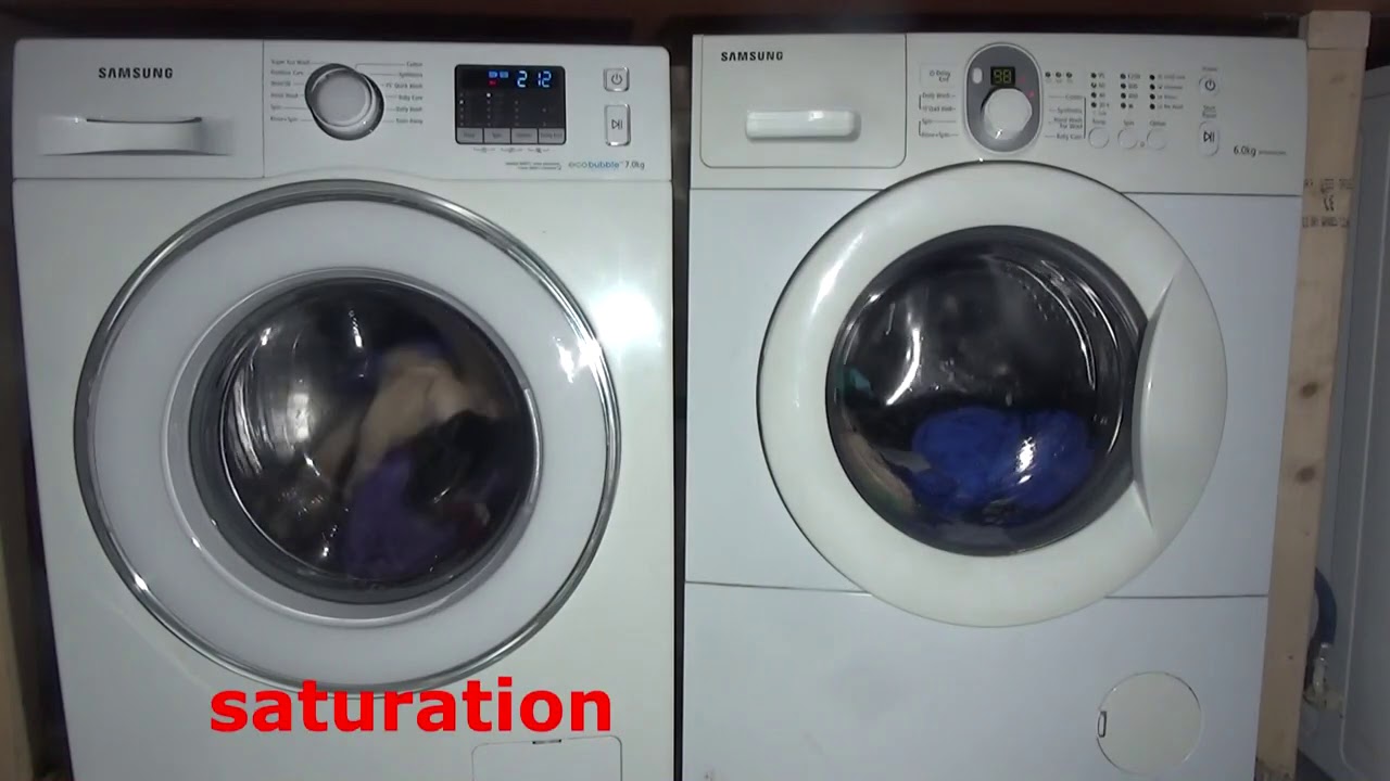 Wash Race No.255 : samsung ecobubble vs old samsung - cotton 60'c