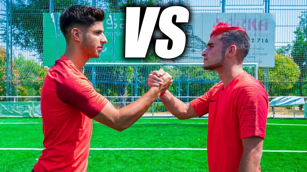 ASENSIO ME HUMILLA JUGANDO AL FÚTBOL!!?? ft. Real Madrid CF
