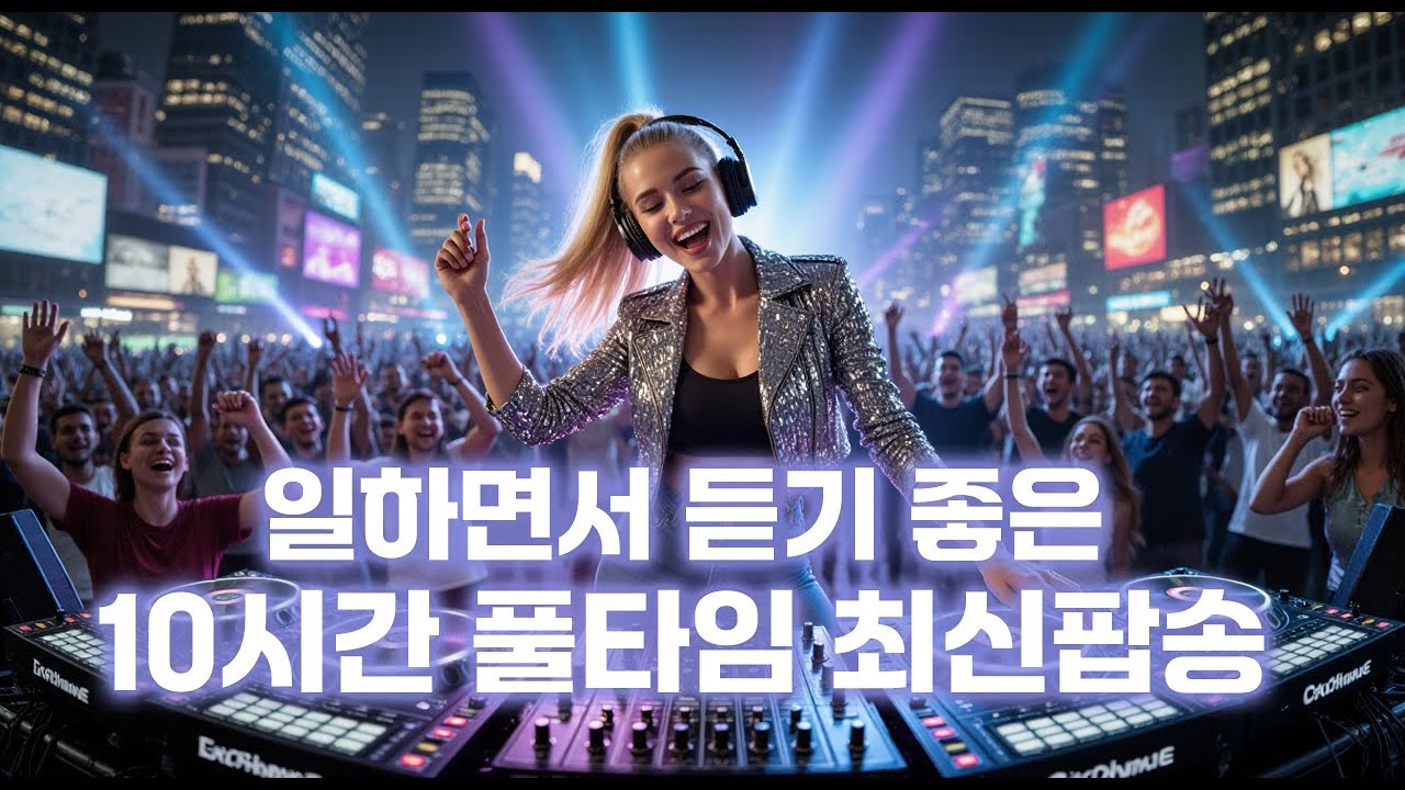 신나는 최신팝송 Vol 11~20 매장용🎵일하면서 듣기 좋은 음악 10시간🎵출근부터 퇴근까지 풀타임