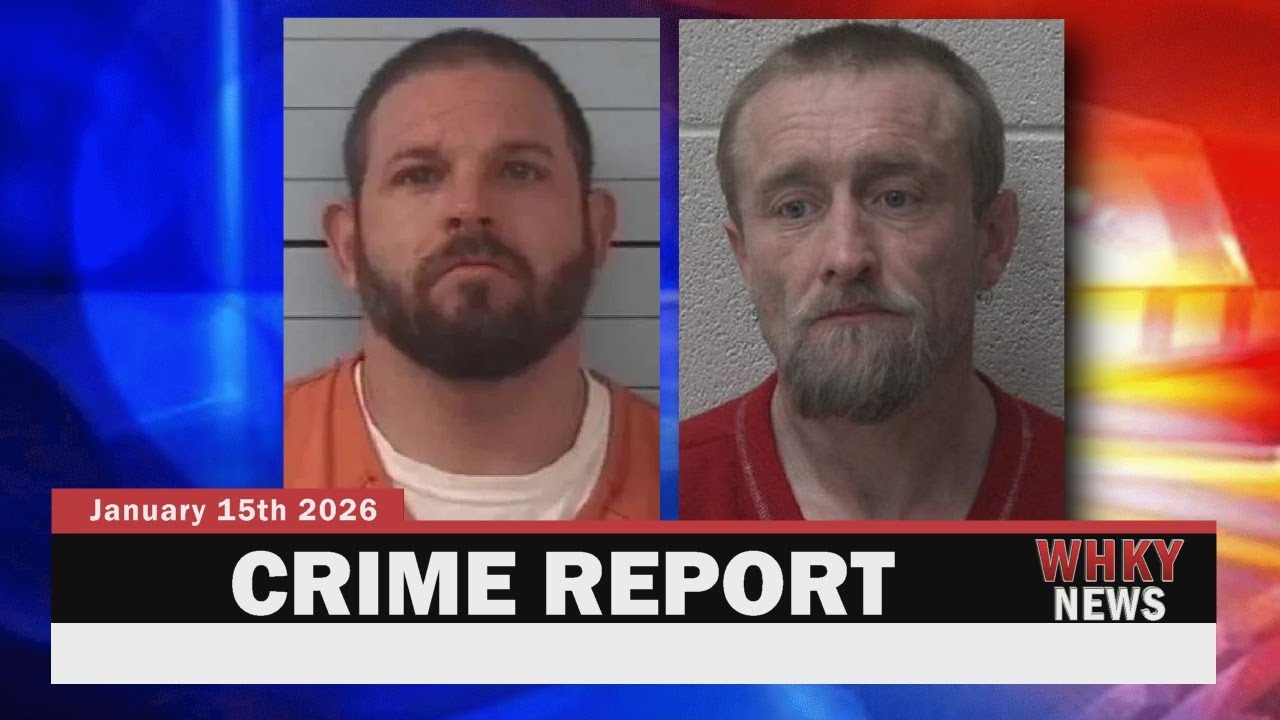 WHKY News Crime Report, Thursday January 15, 2026