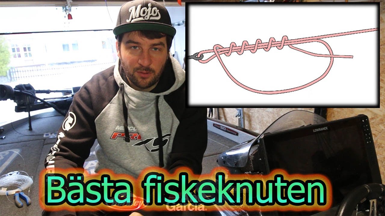 Bästa fiskeknuten för spinnfiske - Uni!