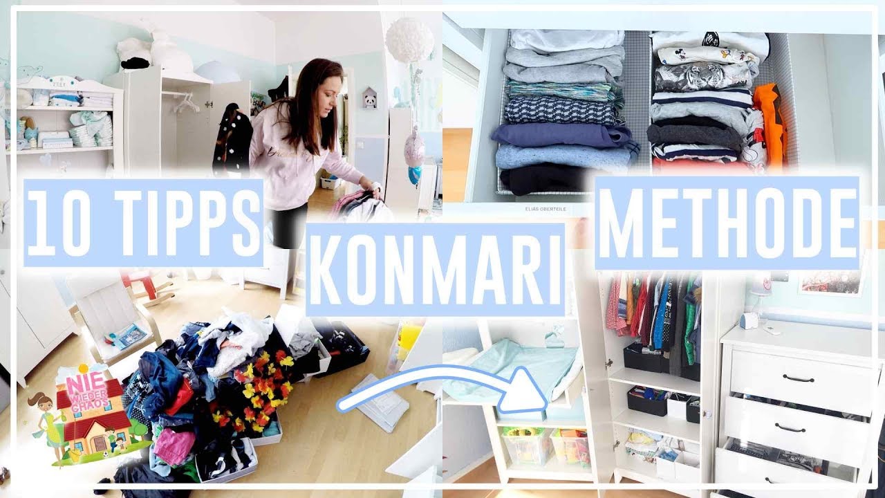 10 TIPPS Konmari Methode• Nie wieder aufräumen! • Organisation&Aufbewahrung• Maria Castielle