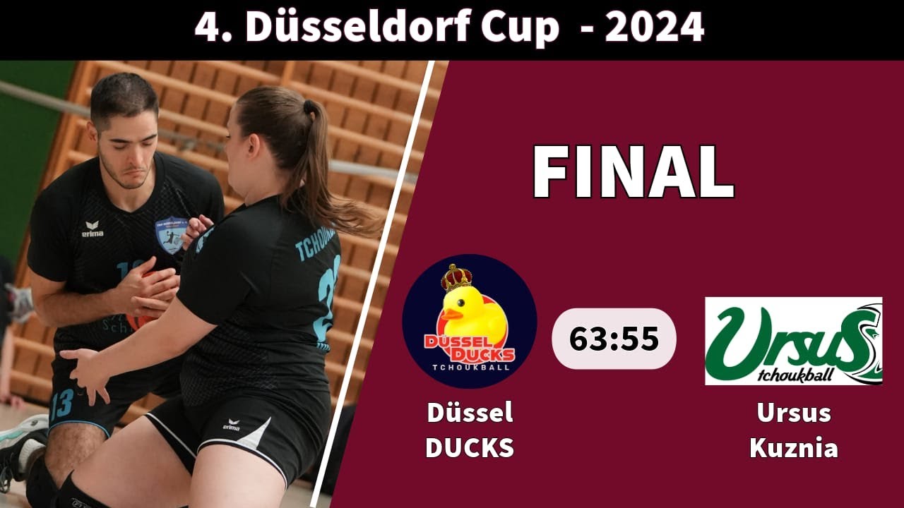 4. Düsseldorf Cup - Final - Düssel DUCKS vs. Ursus Kuznia - 63:55