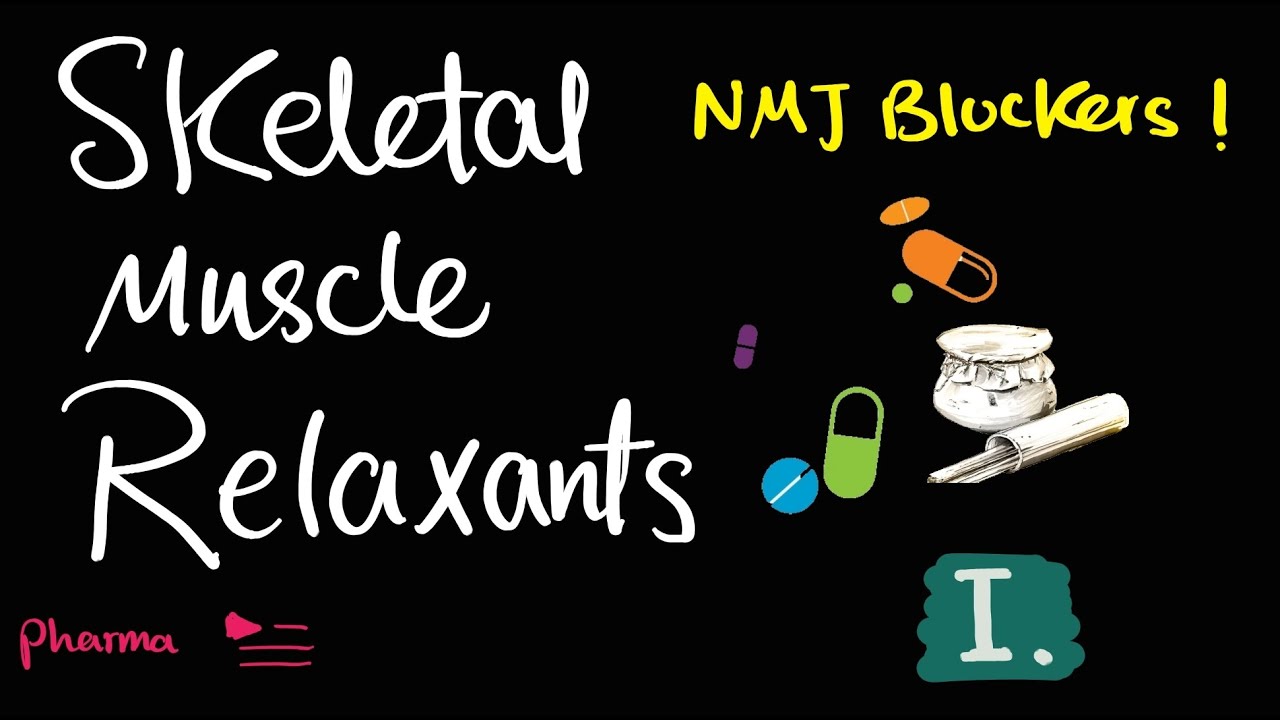 Non-depolarizing NMJ blockers : Skeletal Muscle Relaxants💉  [part 1 ] BRS pharmacology📚
