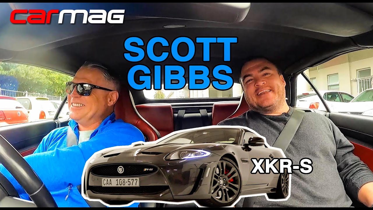 ROC chats to Scott Gibbs about rugby, cars and the Cape in the Jaguar XKR-S
