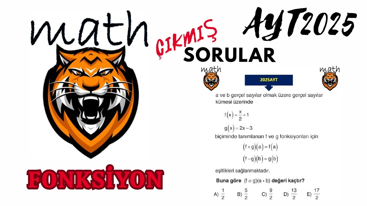 FONKSİYONLAR(AYT2025)