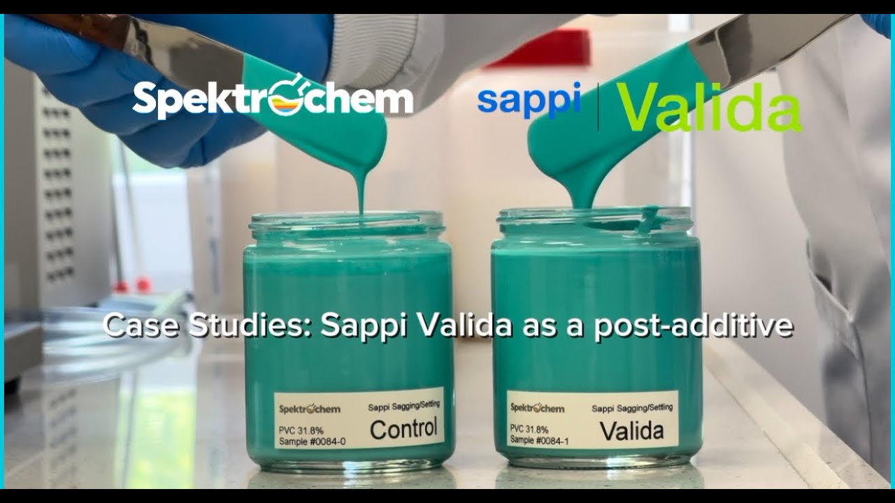 Case Study: Sappi Valida as post-additive rheology additive in latex paint