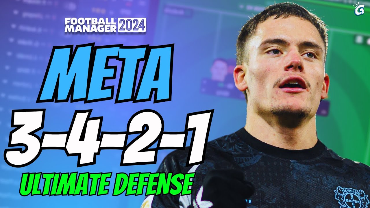 You Must Try This FM24 META 3-4-2-1 Tactic | Ultimate Defense | FM24 Tactics