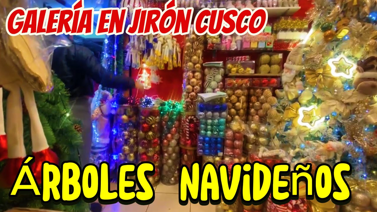PRECIOS ACTUALES DE ÁRBOLES NAVIDEÑOS , RENOS Y MÁS DECORACIÓN NAVIDEÑA EN EL CENTRO DE LIMA🎅🎄
