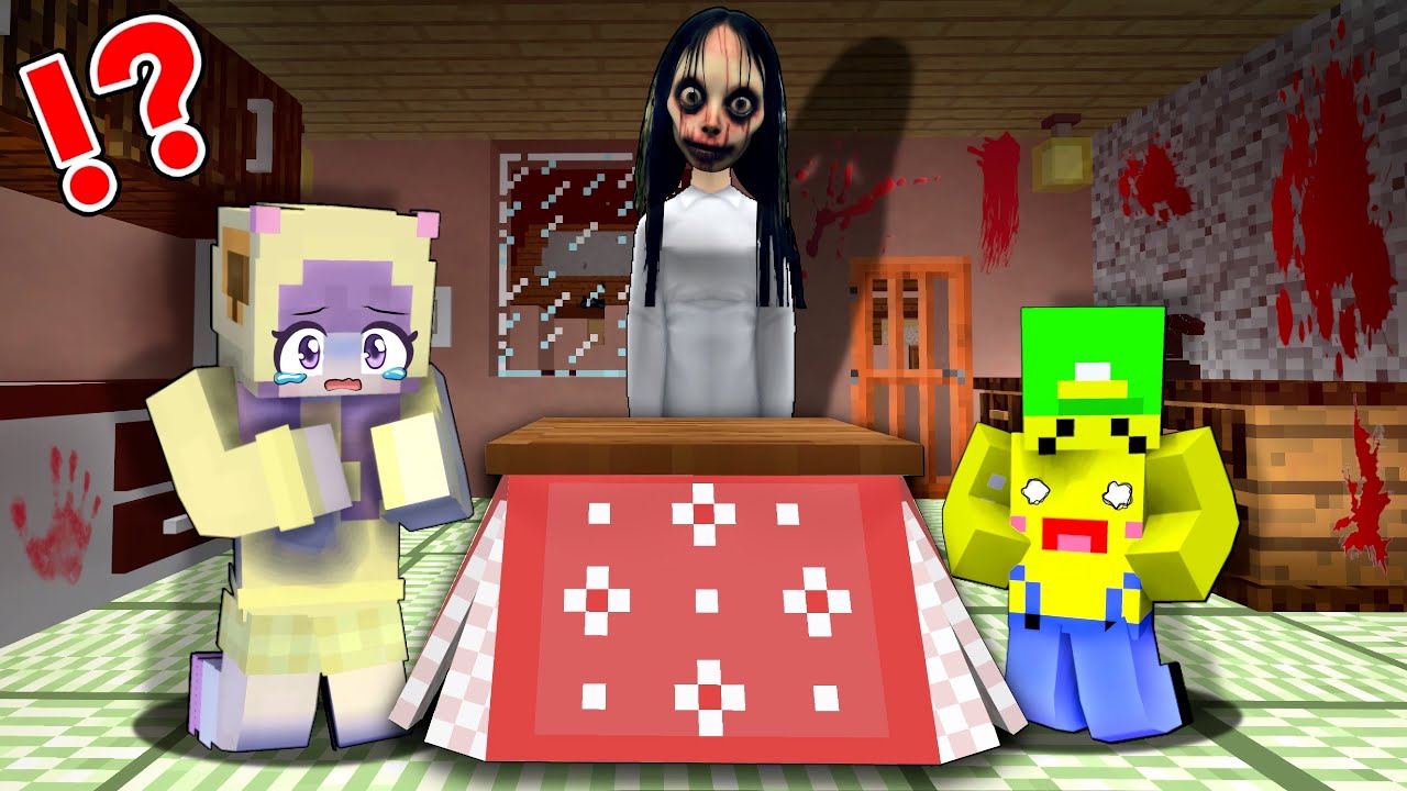 超怖い事故物件で暮らすマインクラフト😱【マイクラ まいくら】ぽっぴんず