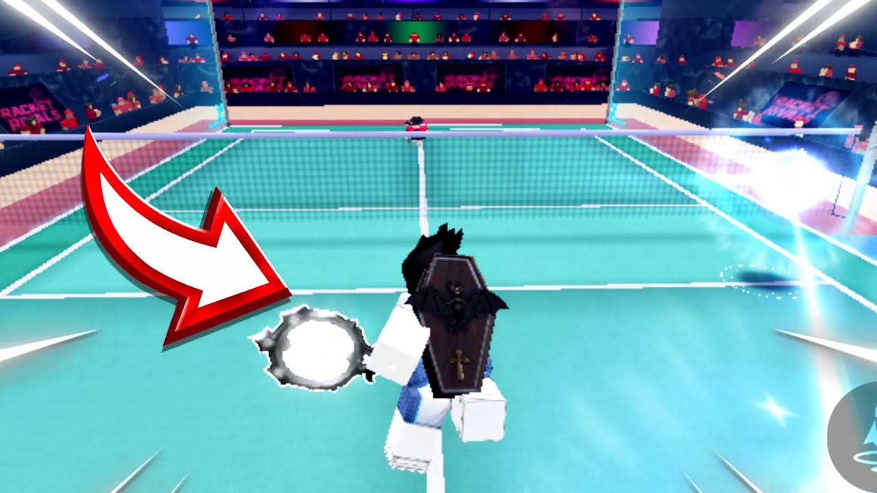 ESSE JOGO DE RAQUETE É INCRIVEL - Racket Rivals (Roblox)