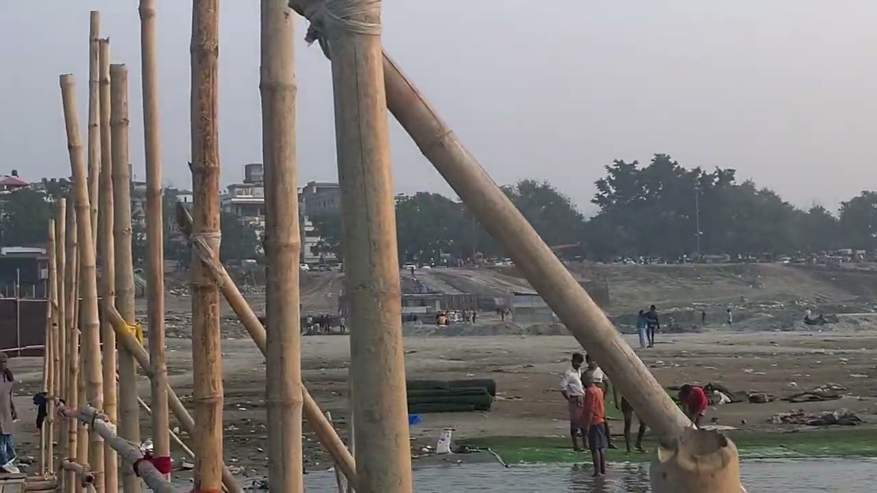 Guwahati-North Guwahati Bridge under construction days Then and Now fully completed.