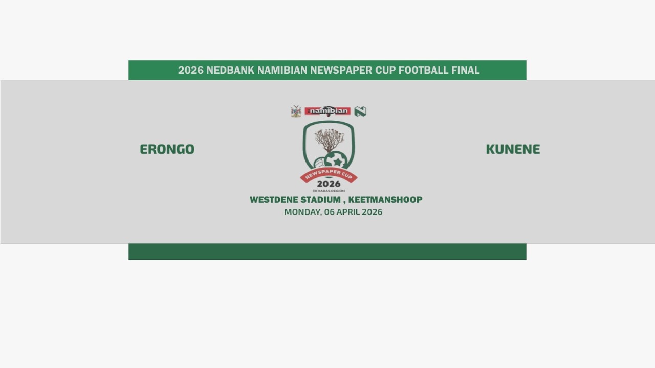 Namibian Newspaper Cup football Final: Kunene vs Erongo | 06 april 2026