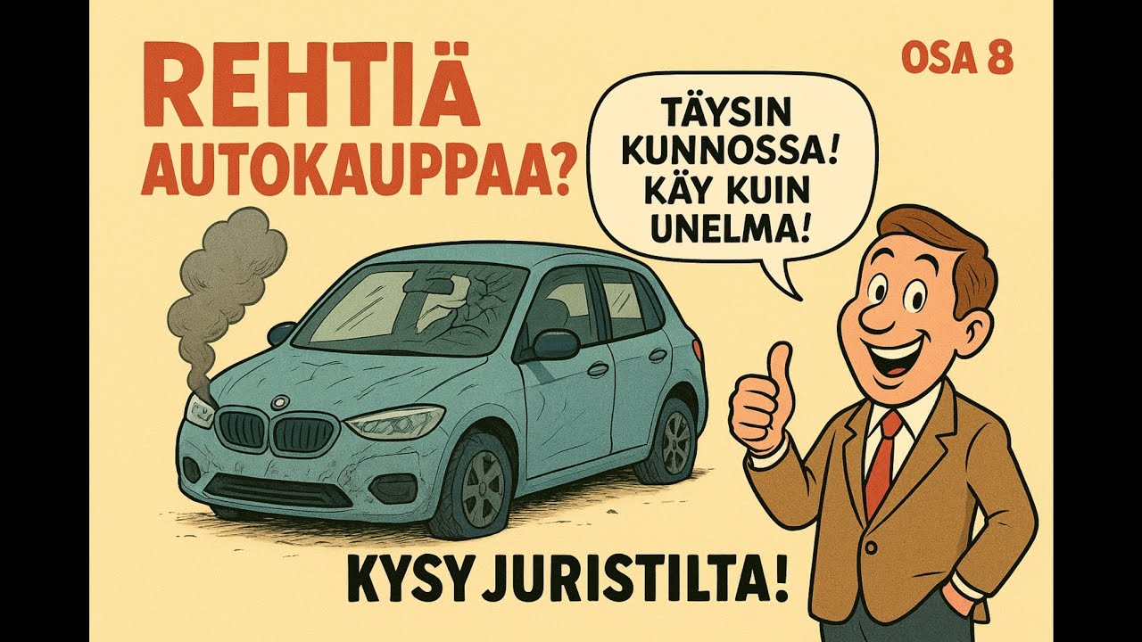 Rehti&auml; autokauppaa? Osa 8