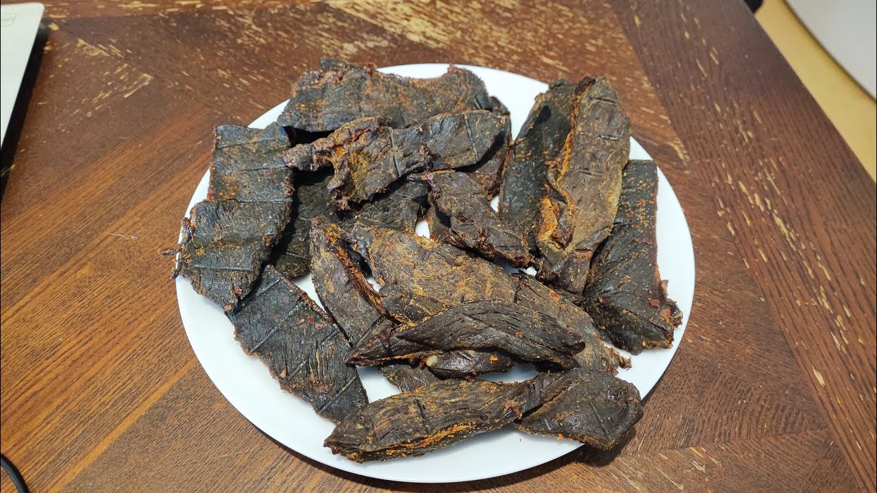 Wiski-Sriracha kuivaliha