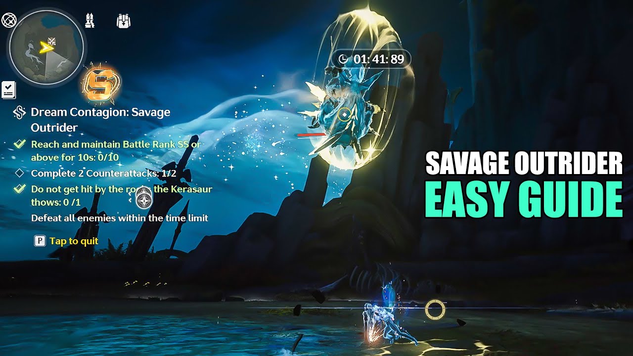 Dream Contagion: Savage Outrider | Complete 2 Counterattacks | Capitoline Hill | Wuthering Waves 2.4